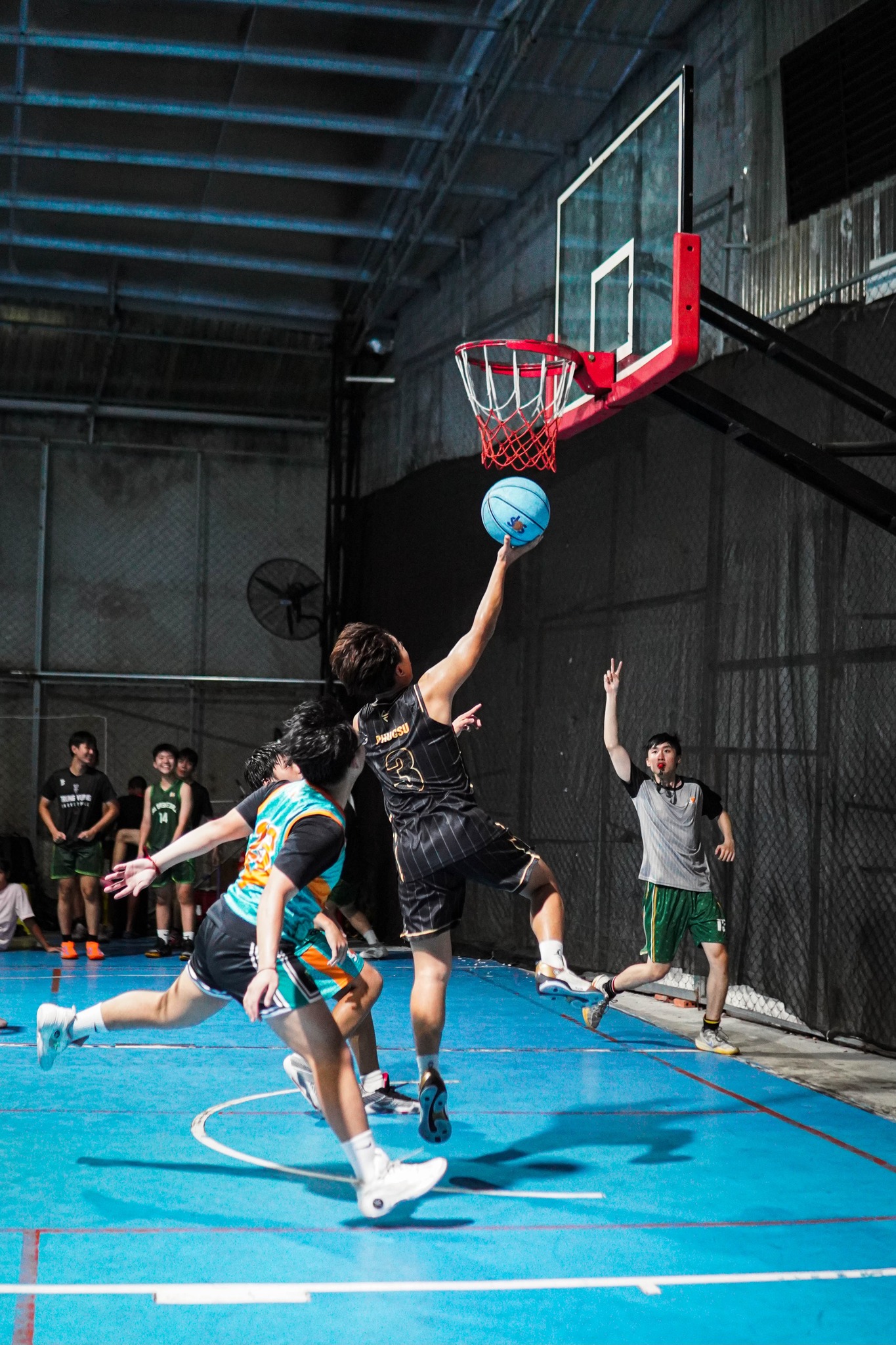 Coaches guiding players